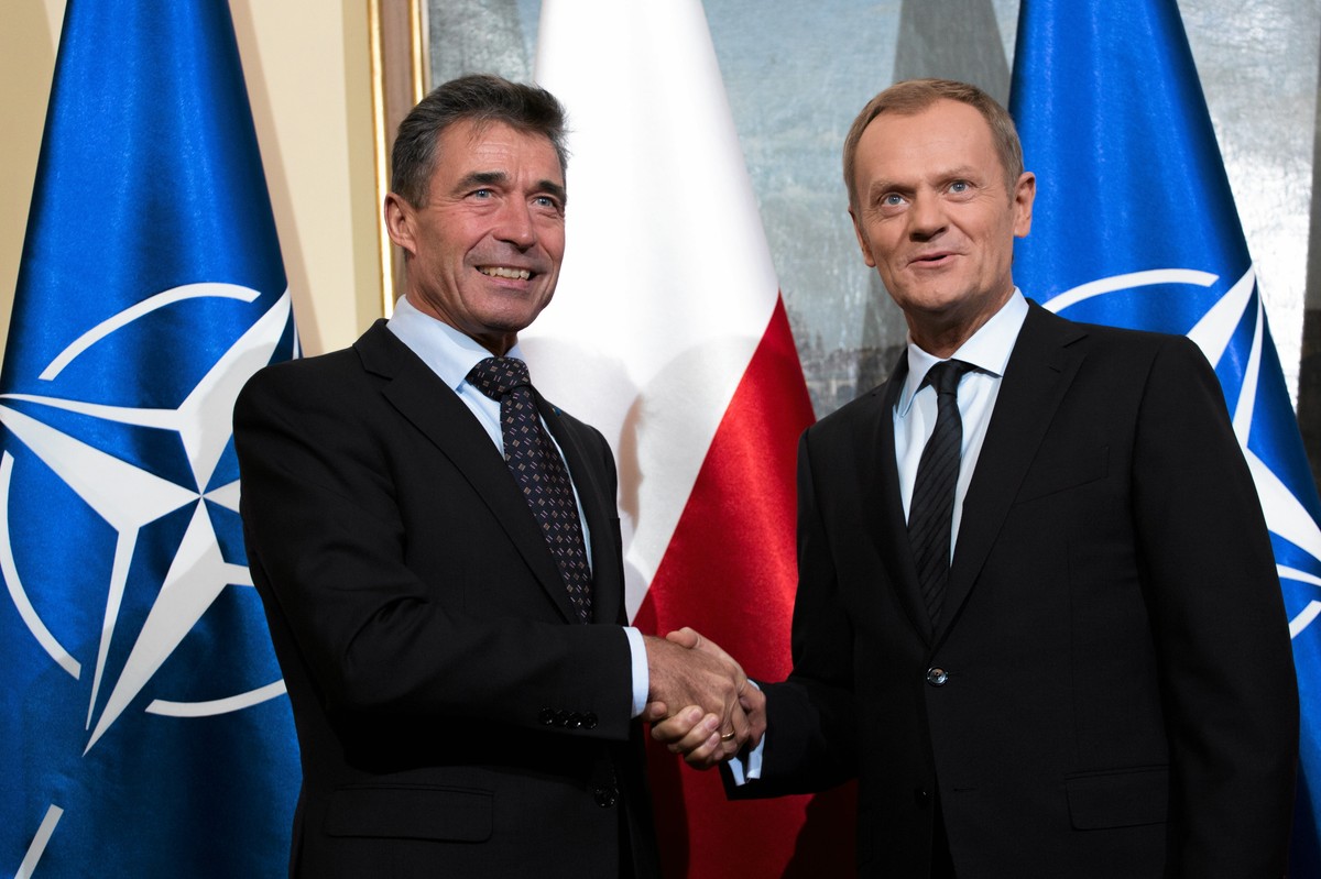 Anders Fogh Rasmussen i Donald Tusk