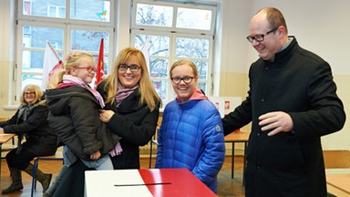 PKW: w Gdańsku w drugiej turze zmierzą się Adamowicz i Jaworski