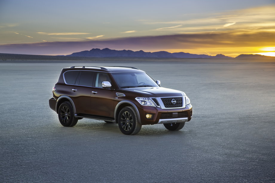 It also uncovered the 2017 Nissan Armada, which is based on the Infiniti QX80.
