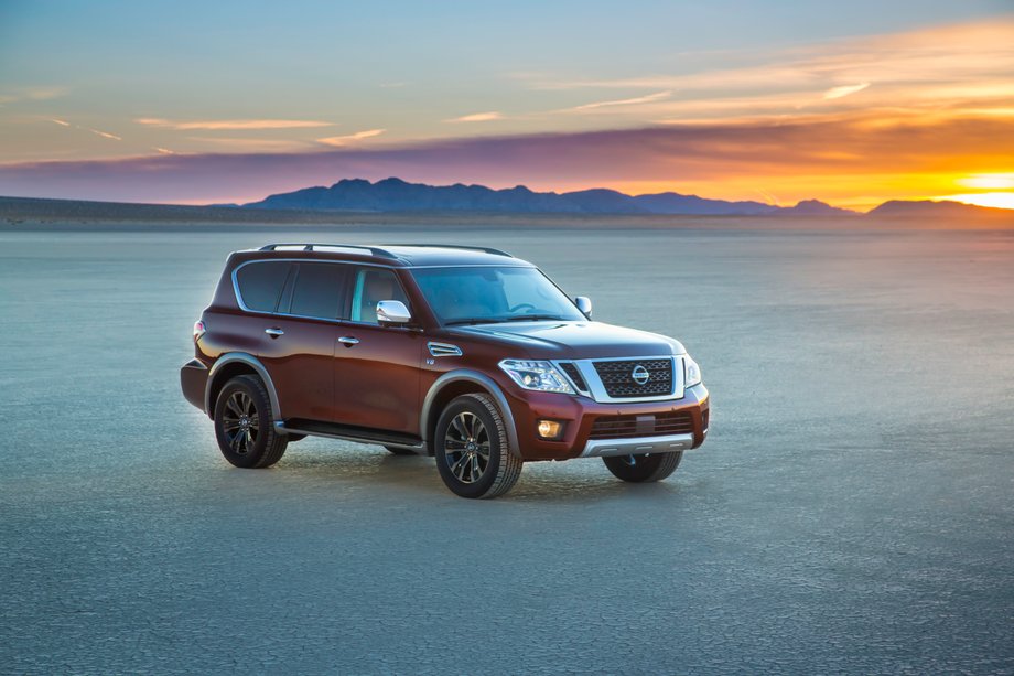 It also uncovered the 2017 Nissan Armada, which is based on the Infiniti QX80.