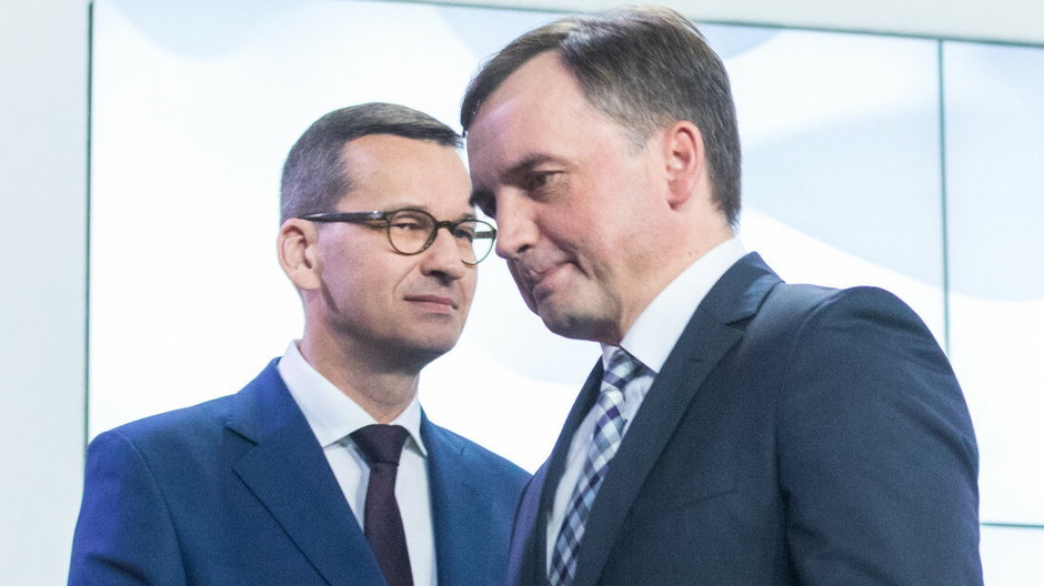 Mateusz Morawiecki i Zbigniew Ziobro