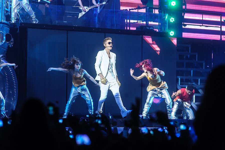 Justin Bieber koncert w Polsce [Łódź, Atlas Arena] (fot. Darek Kawka / Onet)