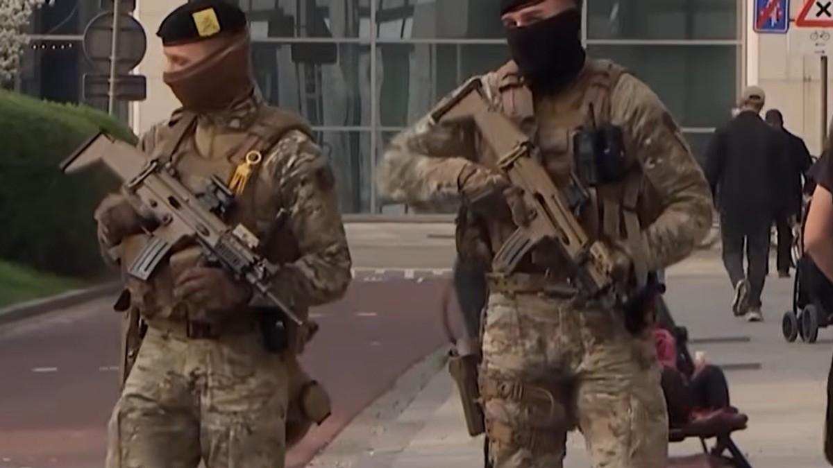 Belgijska vojska na ulicama 