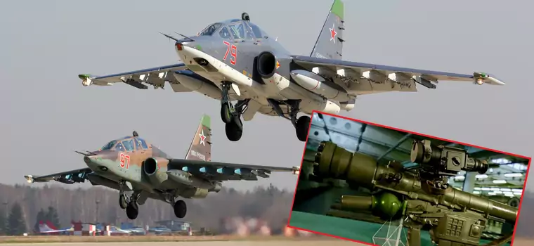 Polski piorun kontra rosyjski Su-25. Ukraina chwali się zestrzeleniem samolotu pod Bachmutem