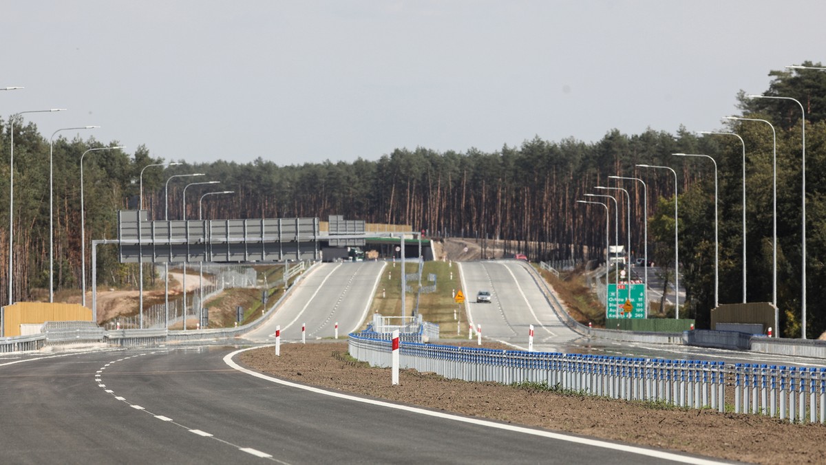 Cała trasa S8 Warszawa-Białystok dla kierowców. Odcinek Wyszków-Poręba otwarty