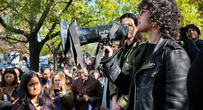 Meredith Whittaker Google Walkout