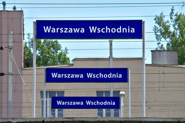 linia średnicowa w Warszawie, stacja Warszawa Wschodnia, kolej