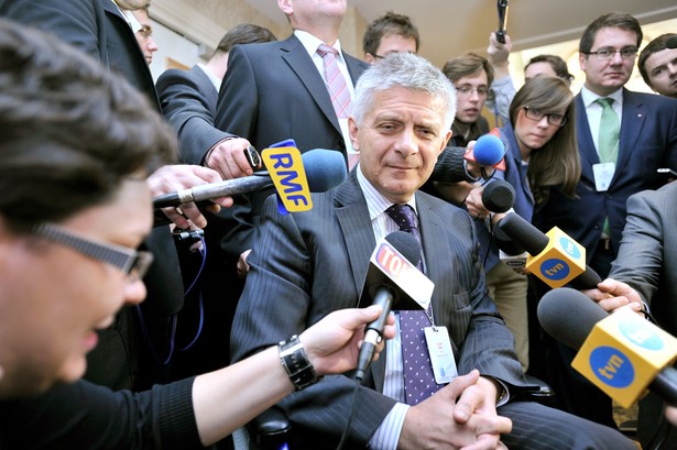 Prezes NBP Marek Belka