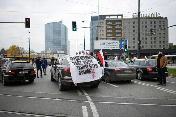 Protest rolników w Warszawie