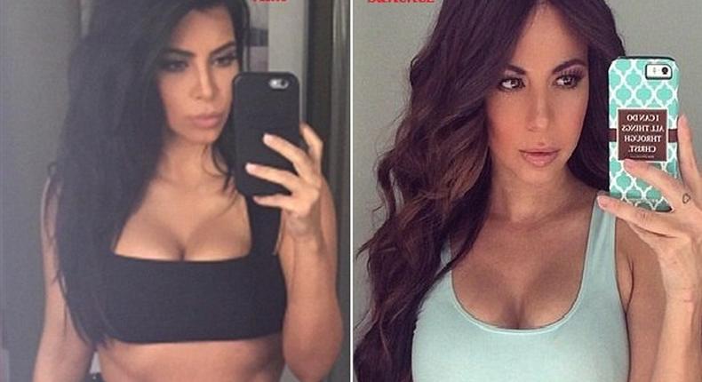 Kim Kardashian's Mexican look-alike, Jamena Snachez ready to kick her out of business