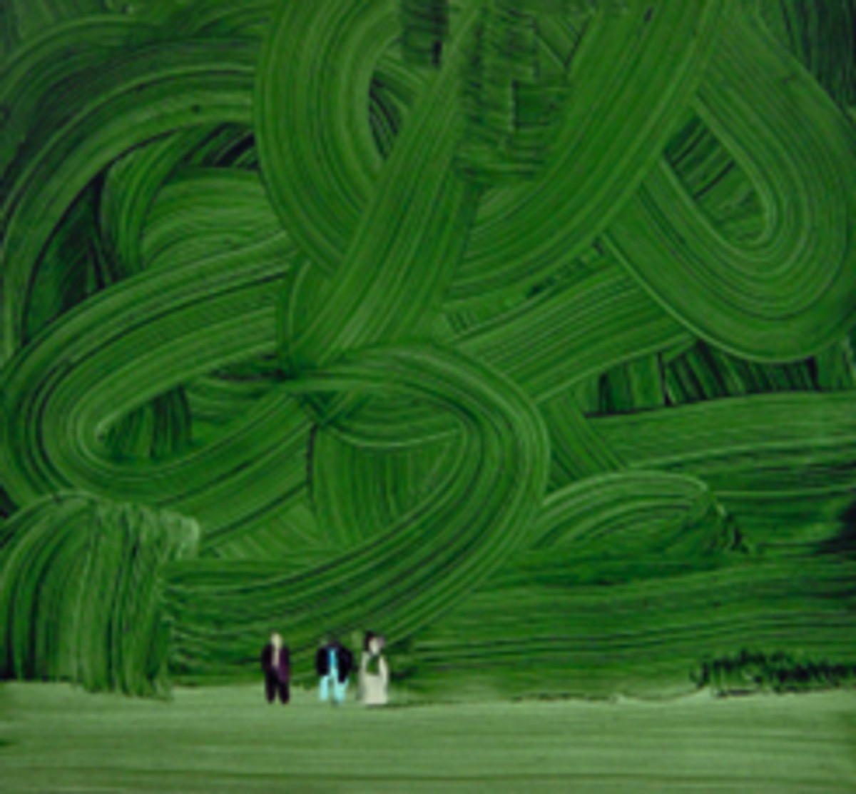 Obraz Wilhelma Sasnala „Las”, 2002 r.