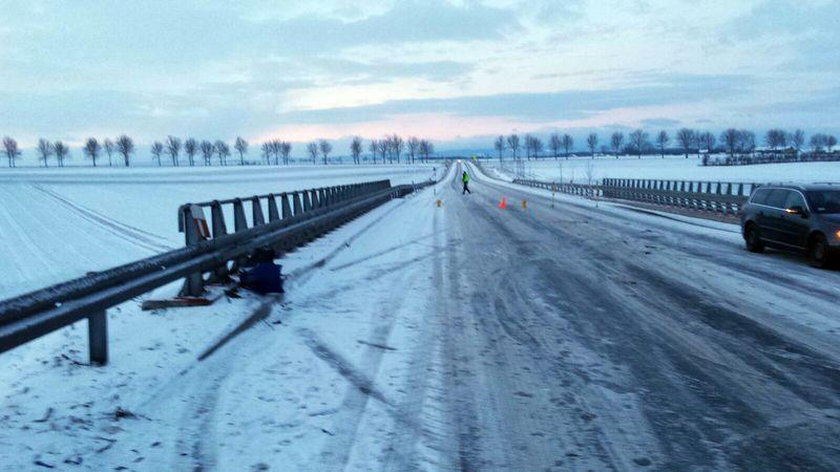 18-latek spowodował wypadek