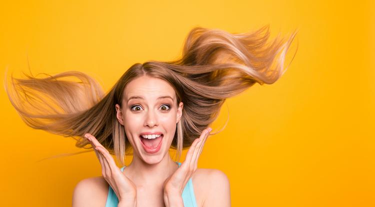 Így lehet egészséges, csodálatos a hajad. Fotó: Getty Images