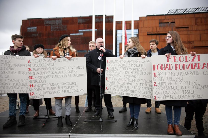 Młodzi ponad podziałami w marszu przeciwko nienawiści