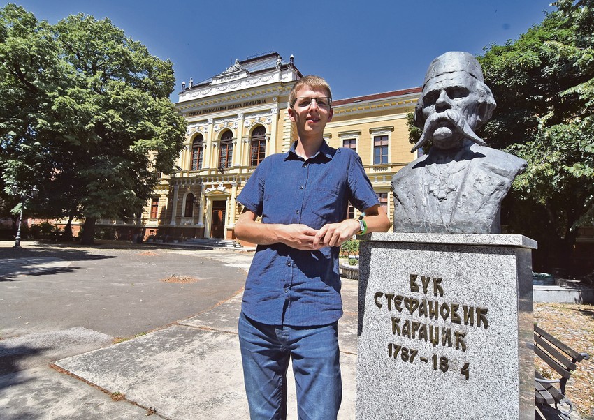 Naučio i srpski: Vinsent Rajhard u Novom Sadu