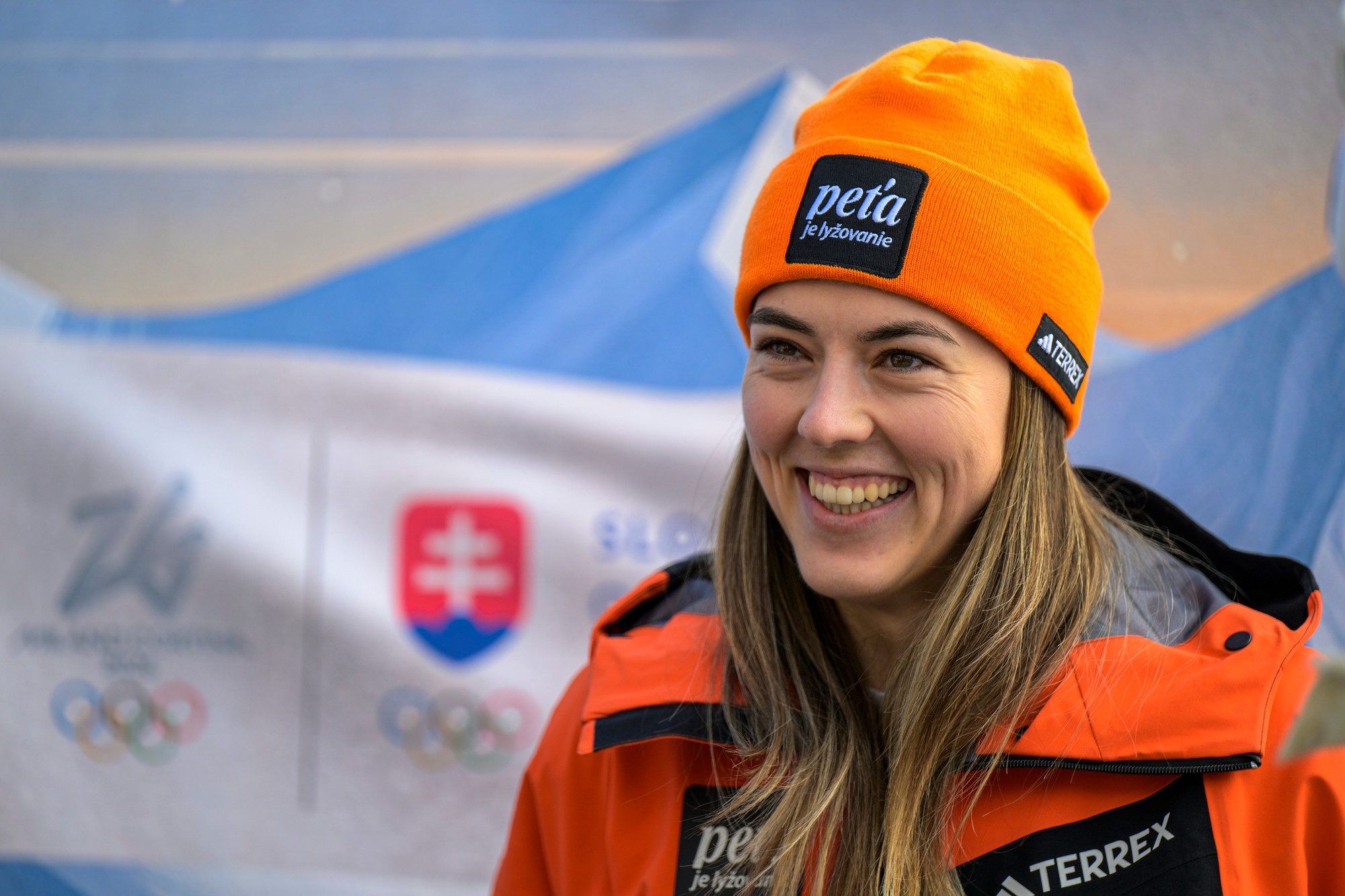 Slovenská reprezentantka v zjazdovom lyžovaní Petra Vlhová.