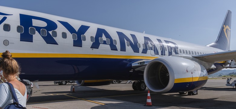 Awantura na pokładzie samolotu Ryanair. Interweniowała Straż Graniczna