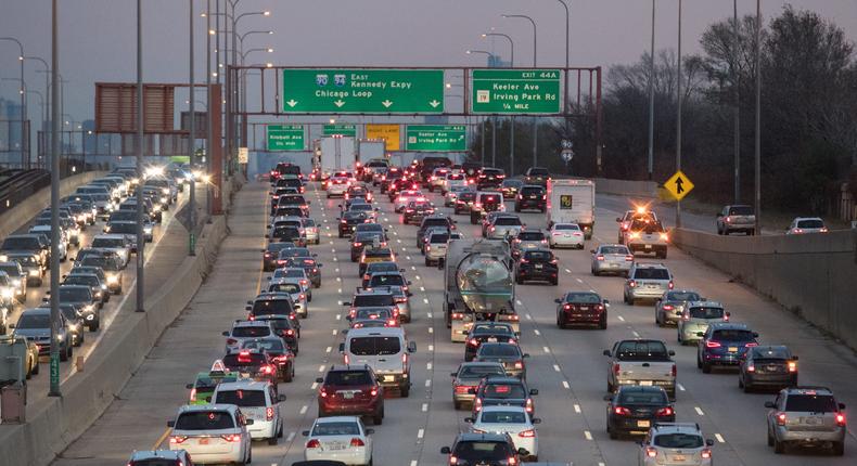 As the transportation system works to become more sustainable, low-carbon fuels for cars and trucks, get a lot of attention. But there's a big, old problem that's costing the country money, time, and carbon dioxide emissions: traffic.