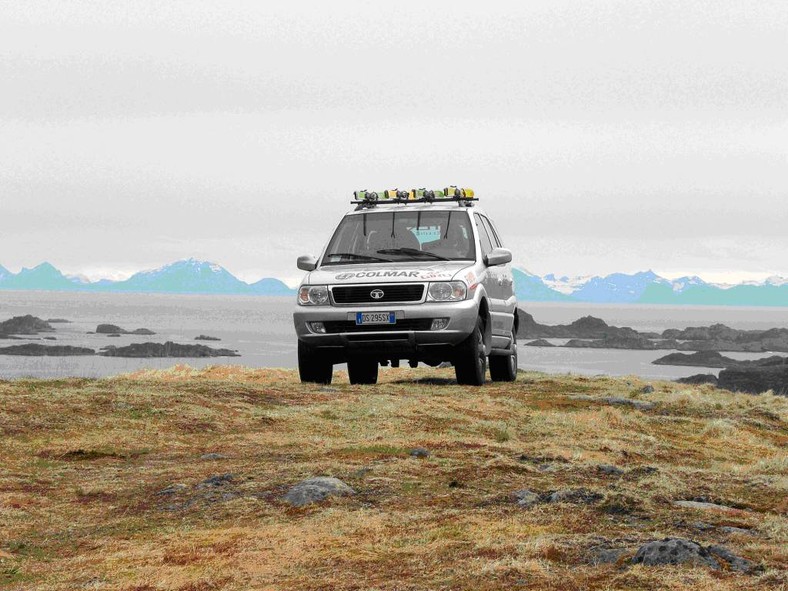 Tatą Safari z Włoch do Norwegii