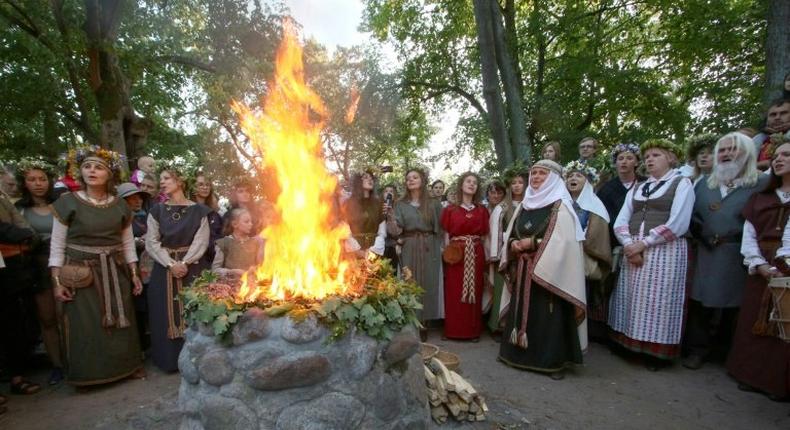 The neo-pagans of Latvia and Lithuania want the same rights according to mainstream religions