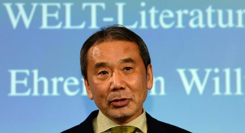 Japanese writer Haruki Murakami's books have been translated into some 40 languages