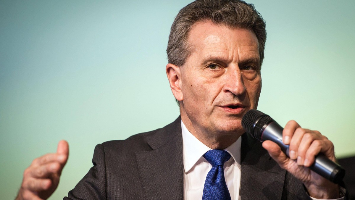 komisarz gunter Oettinger ke