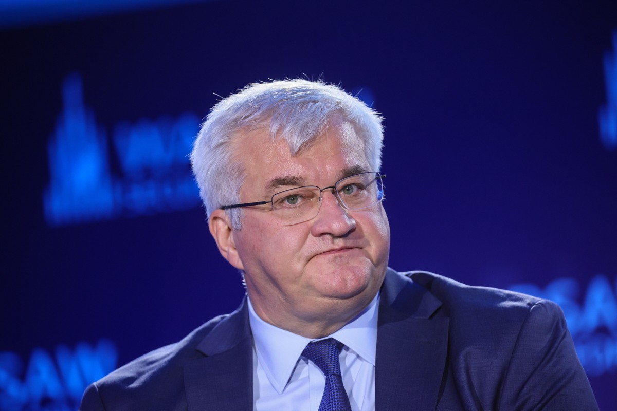 Warszawa, 29.09.2025. Minister spraw zagranicznych Ukrainy Andrij Sybiha podczas dyskusji panelowej na Warsaw Security Forum - Warszawskim Forum Bezpieczeństwa, zorganizowanym przez Fundację im. Kazimierza Pułaskiego, 29 bm. w Warszawie. (mr) PAP/Leszek Szymański
