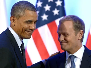 Barack Obama i Donald Tusk