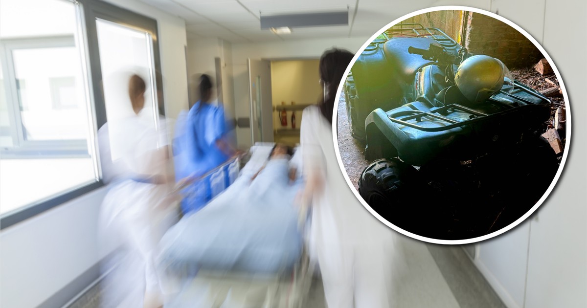 Pijany kierowca porzucił rannego 7-latka po wypadku quadem