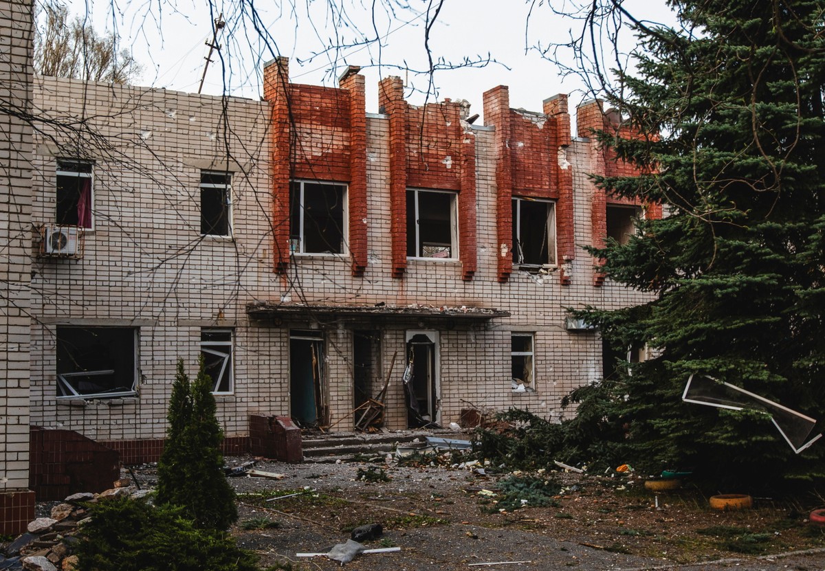 Po rosyjskim ataku rakietowym