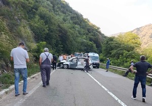 Saobraćajna nezgoda na Ibarskoj magistrali