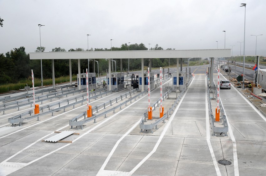 Naplatna stanica, poslendnji radovi tokom protekle nedelje