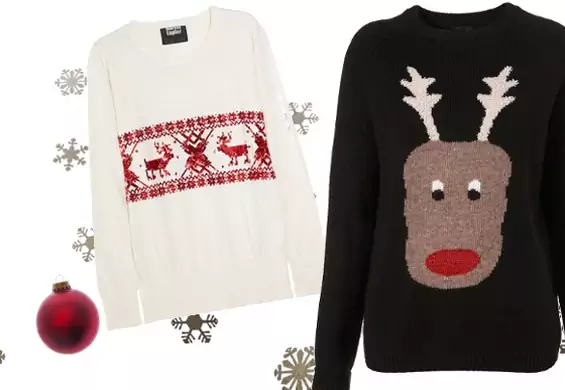 Sweter z reniferem - wczuj się w świąteczny klimat!