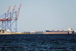 Ukraiński port w Odessie