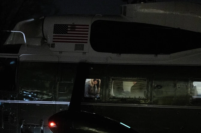 Melanija Tramp sa suprugom Donaldom 