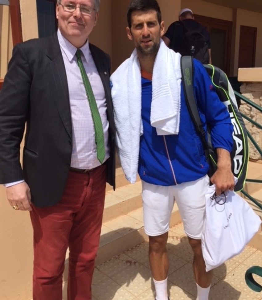 Jurio i Novaka Đokovića da se slikaju