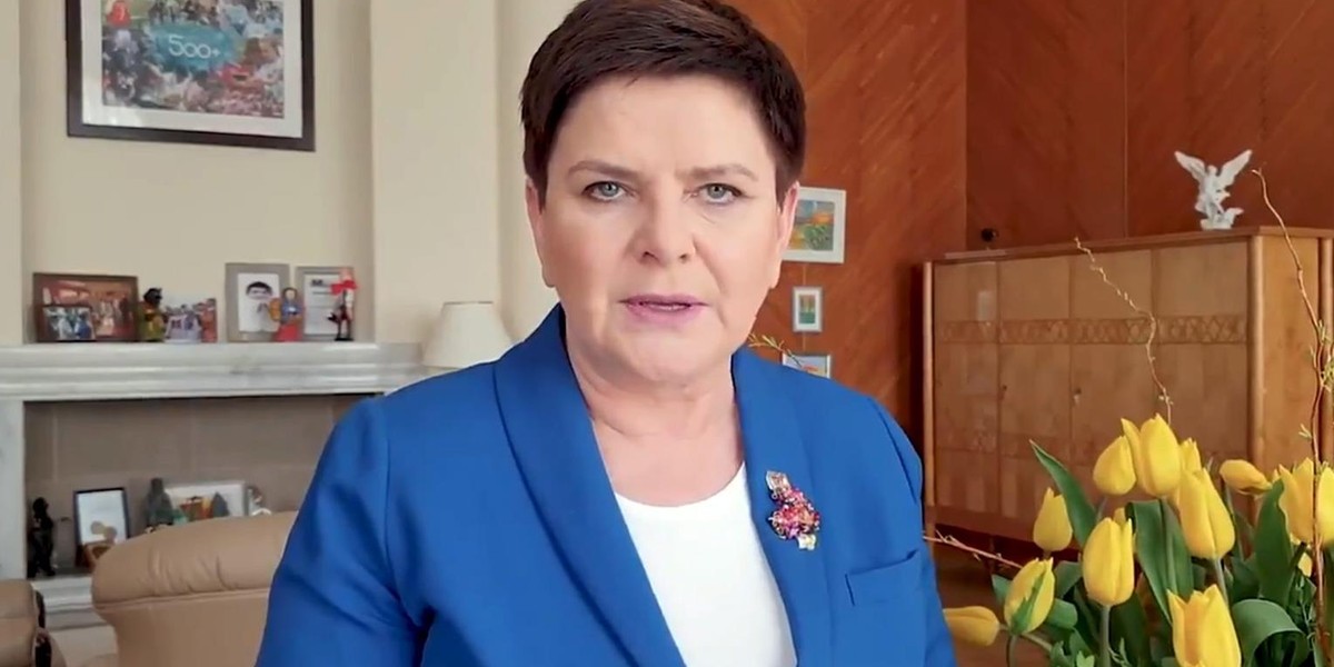 Bata Szydło złożyła życzenia świąteczne