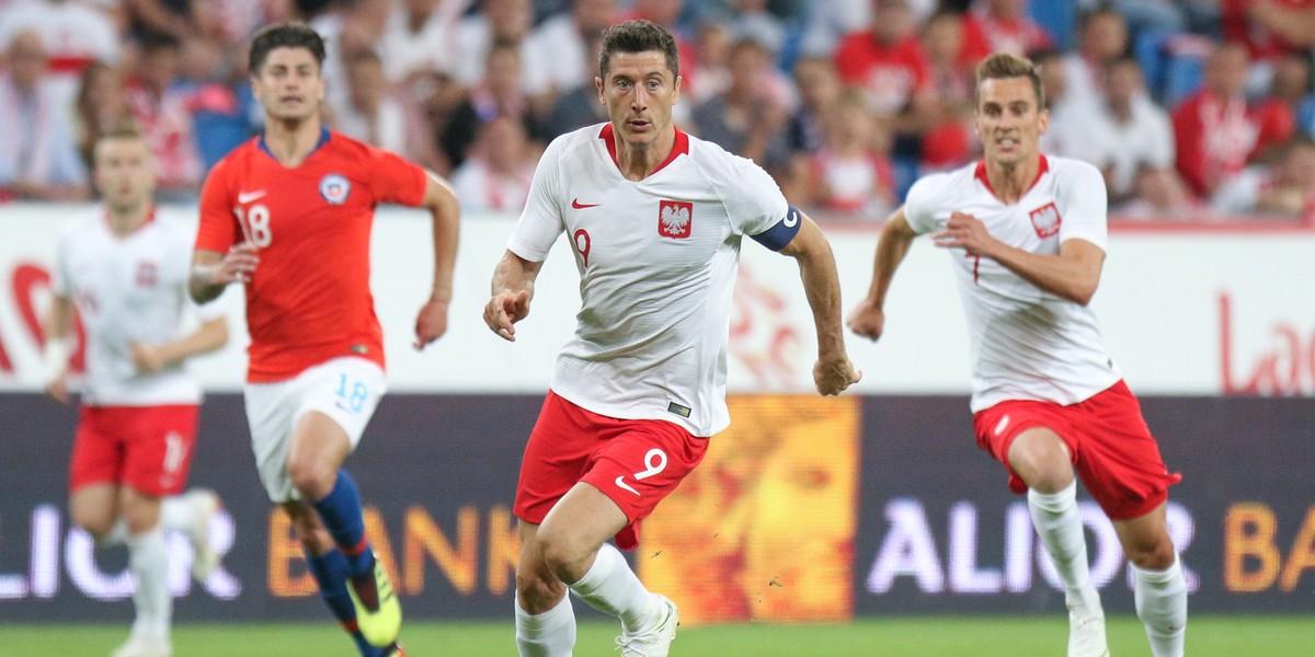 Robert Lewandowski i Arkadiusz Milik