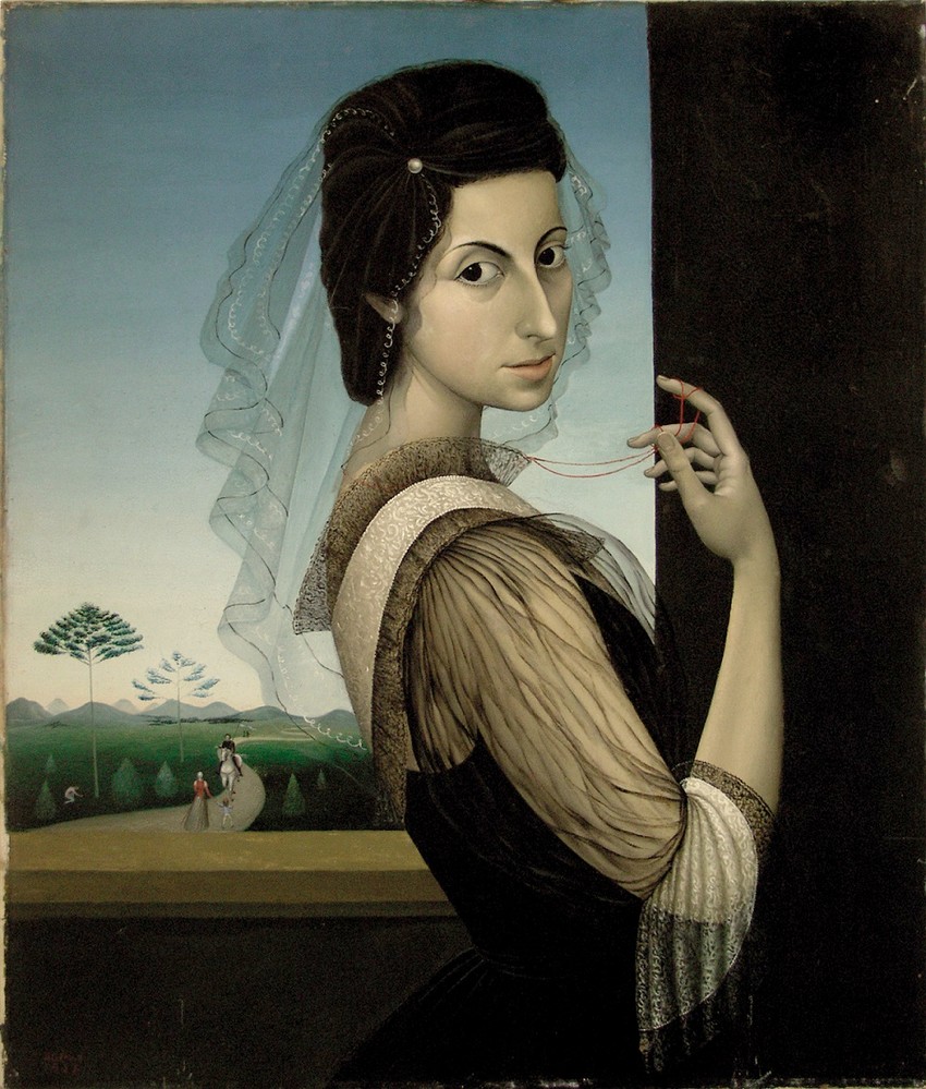 Milena Pavlovic Barili - Autoportret sa velom