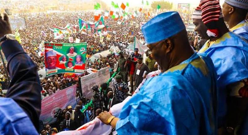  Some supporters of the presidential candidate of the Peoples Democratic Party (PDP), Alhaji Atiku Abubakar were injured in Gombe on Monday, November 21, 2022. (Guardian)