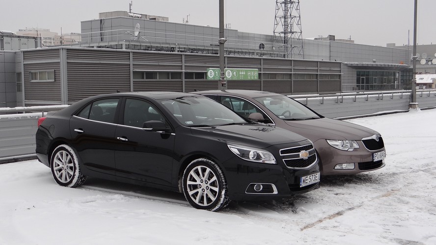 Chevrolet malibu kontra skoda superb