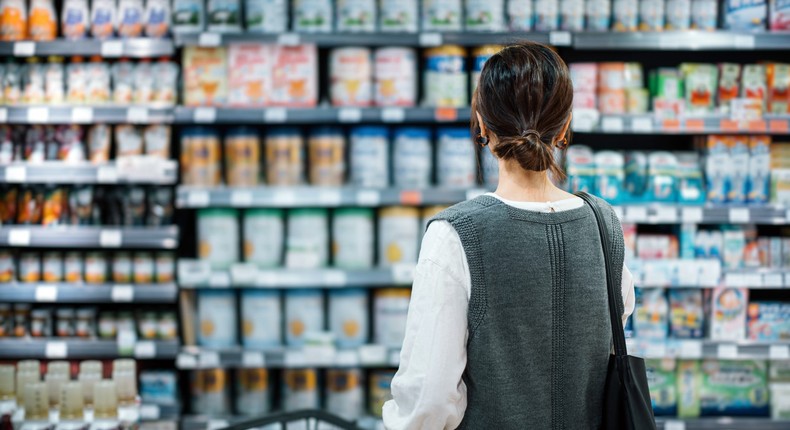 Danielle Howard (not pictured) makes meals for her family with $200 monthly in groceries and food bank hauls.d3sign/Getty Images