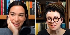 Dua Lipa przeprowadziła wywiad z Olgą Tokarczuk. 'Byłam kompletnie oczarowana'