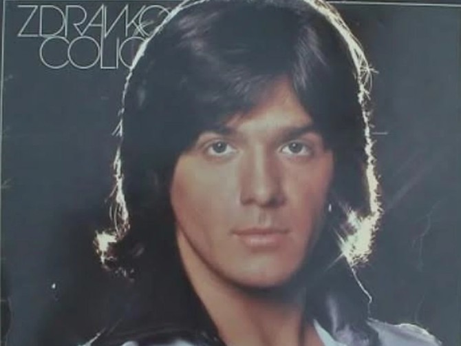 Zdravko Čolić u mladosti 