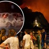 Požar kod Omiša u Hrvatskoj
