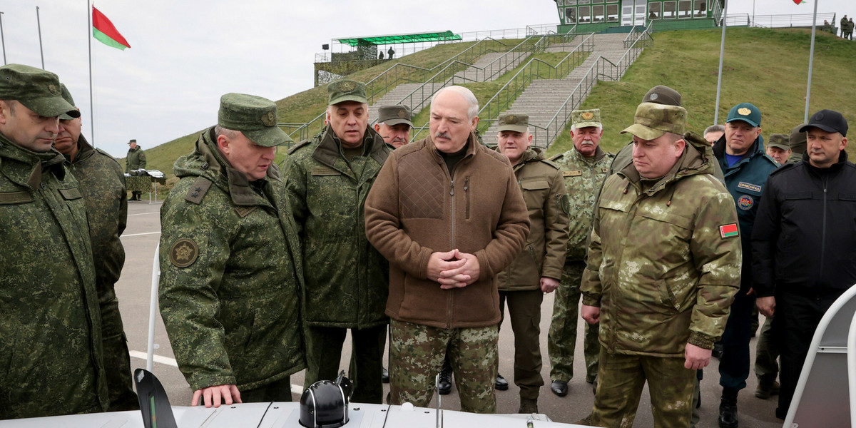 Aleksandr Łukaszenko zarządził test gotowości bojowej białoruskich wojsk.
