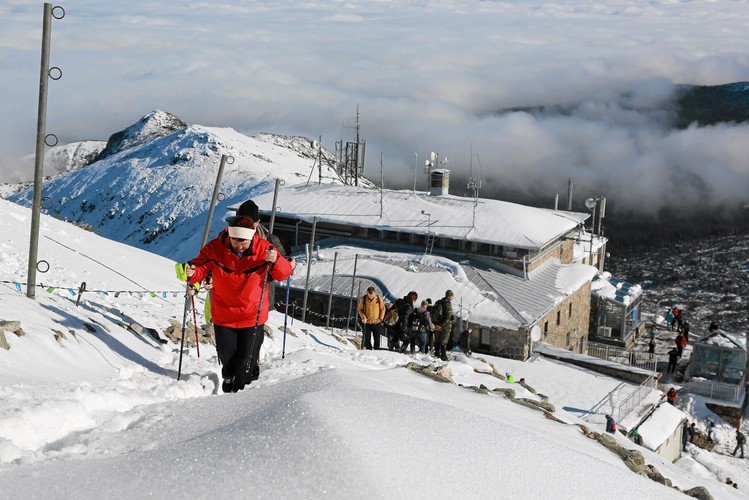 Śnieg zasypał Tatry