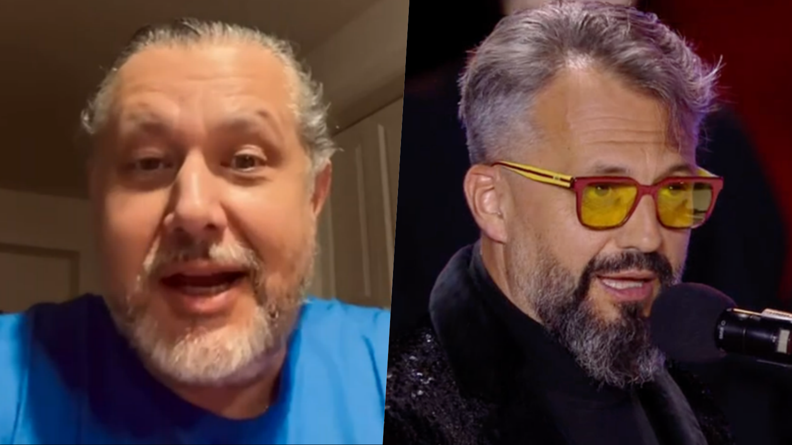 Hudobník Oskar Rózsa a slovenský hudobník Marián Čekovský.