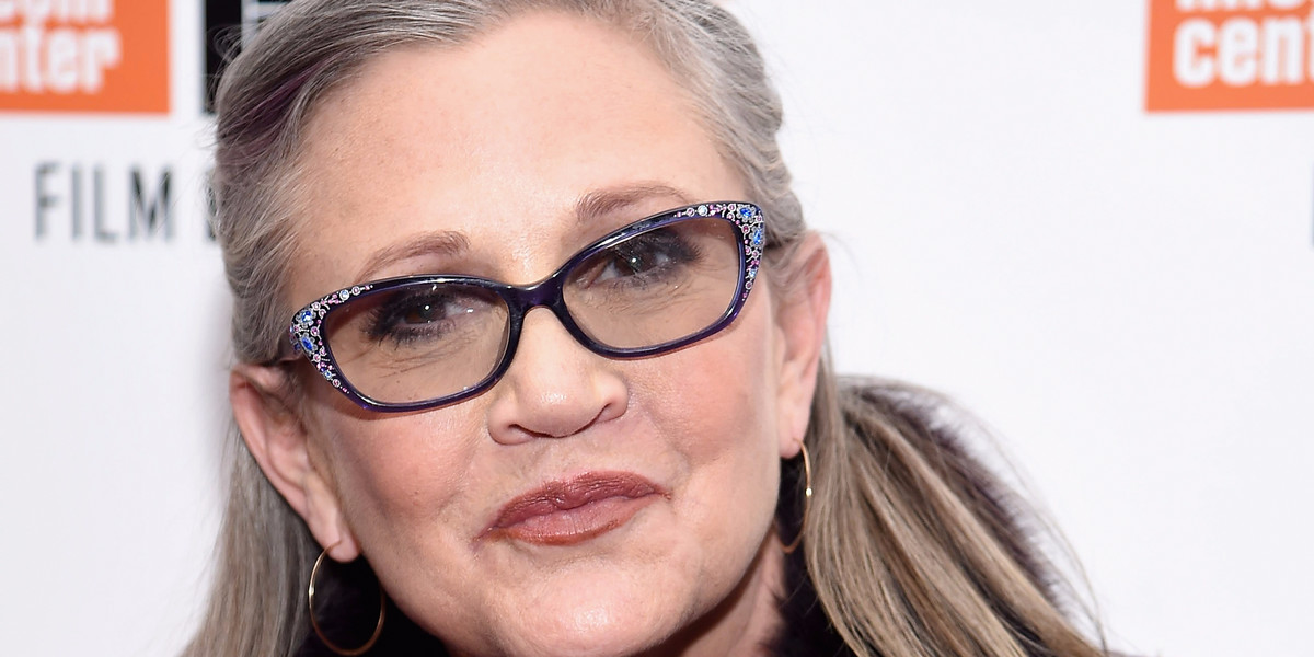 Carrie Fisher once sent a cow tongue to a producer after a friend said she'd been sexually harassed