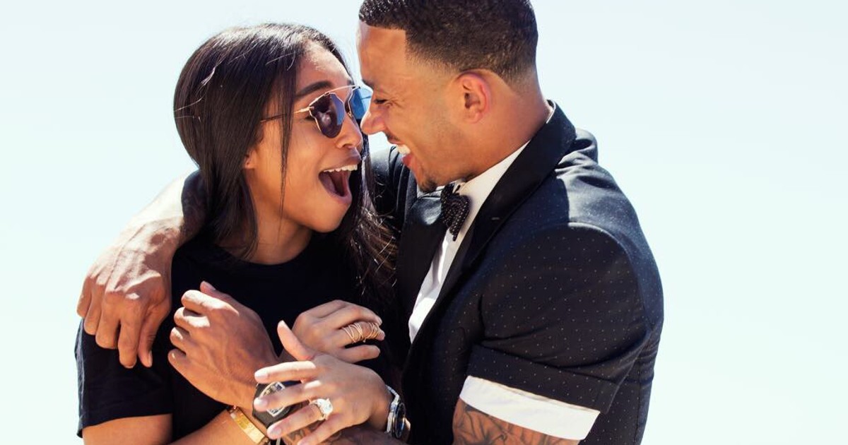 Steve Harvey on X: Marjorie and I are proud to announce the engagement of  our youngest daughter Lori to Memphis Depay, this young man is a good one!  Congrats!  / X